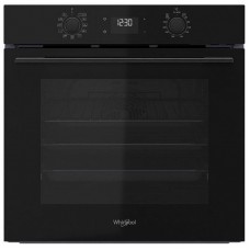 Духова шафа Whirlpool електрична, 71л, A+, дисплей, конвекція, телескопічні напрямні, чорний