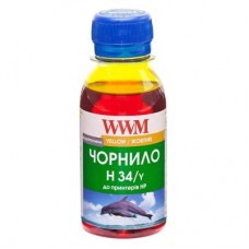 Чорнило WWM HP № 22/134/136 100г Yellow (H34/Y-2) Чорнило WWM HP № 22/134/136 100г Yellow (H34/Y-2)