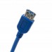 Дата кабель USB 3.0 AM-AF 1.5m 28 AWG, Super Speed EXTRADIGITAL (KBU1632)