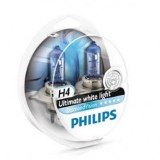 Автолампа PHILIPS H4 Diamond Vision, 5000K, 2шт (12342DVS2)