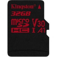 Карта пам'яті Kingston 32GB microSDHC class 10 UHS-I U3 (SDCR/32GBSP) Карта пам'яті Kingston 32GB microSDHC class 10 UHS-I U3 (SDCR/32GBSP)