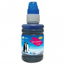 Чорнило G&G Epson L100/L200 cyan, контейнер 100мл (G&G-C13T66424A) Чорнило G&G Epson L100/L200 cyan, контейнер 100мл (G&G-C13T66424A)