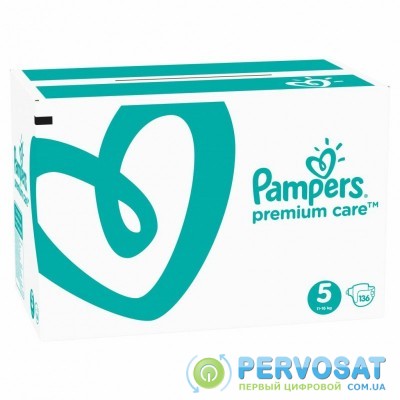 Подгузник Pampers Premium Care Junior Размер 5 (11-16 кг), 136 шт (8001090959690)