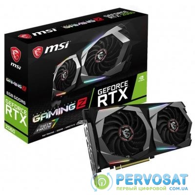 Видеокарта MSI GeForce RTX2060 6144Mb GAMING Z (RTX 2060 GAMING Z 6G)