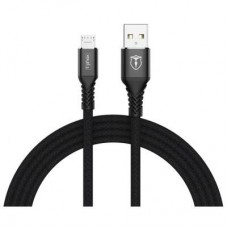 Дата кабель USB 2.0 AM to Micro 5P 1.0m Jagger T-M814 Black T-PHOX (T-M814 black) Дата кабель USB 2.0 AM to Micro 5P 1.0m Jagger T-M814 Black T-PHOX (T-M814 black)