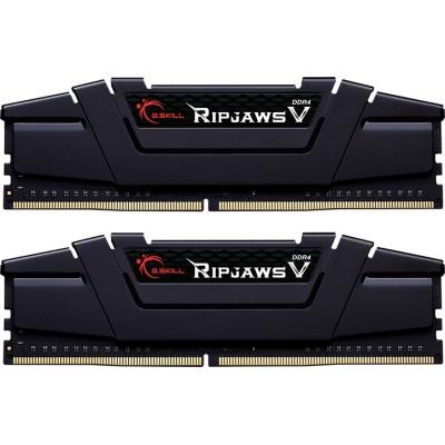 Модуль памяти для компьютера DDR4 16GB (2x8GB) 3600 MHz Ripjaws V Black G.Skill (F4-3600C16D-16GVK)