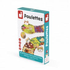 Настільна гра Janod Перегони курчат J02909 Настільна гра Janod Перегони курчат J02909