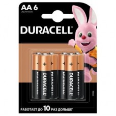 Батарейка Duracell AA MN1500 LR06 * 6 (5007757) Батарейка Duracell AA MN1500 LR06 * 6 (5007757)