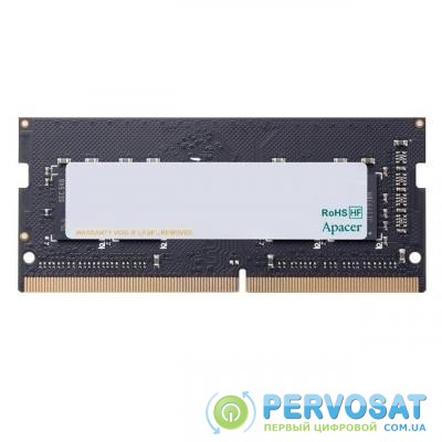 Модуль памяти для ноутбука SoDIMM DDR4 4GB 2400 MHz Apacer (A4S04G24CEIBH05-1)