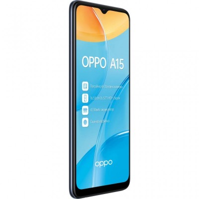 Мобільний телефон Oppo A15 2/32GB Dynamic Black (OFCPH2185_BLACK_2/32)