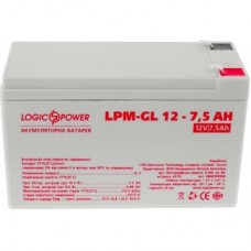 Батарея до ДБЖ LogicPower LPM-GL 12В 7.5Ач (6562) Батарея до ДБЖ LogicPower LPM-GL 12В 7.5Ач (6562)
