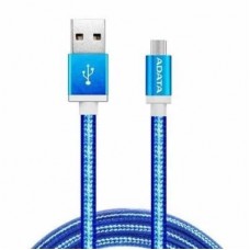 Дата кабель USB 2.0 – Micro USB 1.0m Blue ADATA (AMUCAL-100CMK-CBL) Дата кабель USB 2.0 – Micro USB 1.0m Blue ADATA (AMUCAL-100CMK-CBL)