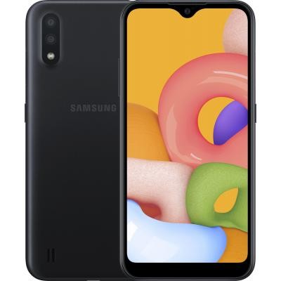 Мобільний телефон Samsung SM-A015FZ (Galaxy A01 2/16Gb) Black (SM-A015FZKDSEK)