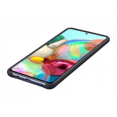 Чехол для моб. телефона Samsung Silicone Cover для Galaxy A71 (A715F) Black (EF-PA715TBEGRU)