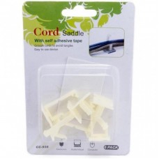 Тримач для кабелю EXTRADIGITAL Cable Clips CC-935 (White) * 6 (KBC1726) Тримач для кабелю EXTRADIGITAL Cable Clips CC-935 (White) * 6 (KBC1726)