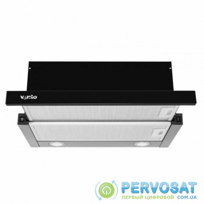 Вытяжка кухонная VENTOLUX GARDA 60 BK (1000) LED