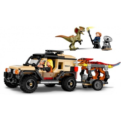 Конструктор LEGO Jurassic World Перевезення пірораптора та дилофозавра