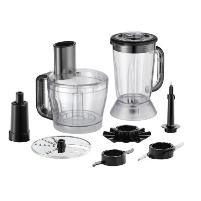 Кухонна машина Russell Hobbs Desire Matte Charcoal, 600Вт, чаша-пластик, корпус-пластик, насадок-4, чорний