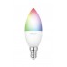 Лампа розумна Trust E14 470 Lumen, 1800-6500k, RGBCW, білий