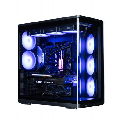 Корпус Zalman P60 без БЖ, 2xUSB3.0, 1x Type C, 3x120мм ARGB Reverse, 2x120мм ARGB, VGA 435мм, LCS ready, Curved Tempered Glass, Dual Chamber, ATX, чорний Корпус Zalman P60 без БЖ, 2xUSB3.0, 1x Type C, 3x120мм ARGB Reverse, 2x120мм ARGB, VGA 435мм, LCS ready, Curved Tempered Glass, Dual Chamber, ATX, чорний