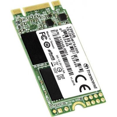 Накопитель SSD M.2 2242 128GB Transcend (TS128GMTS430S)