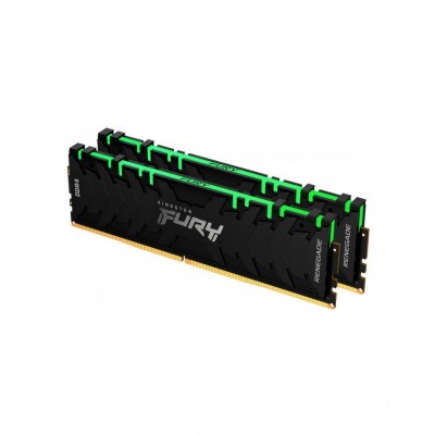 Модуль памяти для компьютера DDR4 64GB (2x32GB) 3200 MHz FURYRenegadeRGB Kingston Fury (ex.HyperX) (KF432C16RBAK2/64)