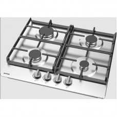 Варильна поверхня Gorenje газова, 60см, чавун, газконтроль, нерж Варильна поверхня Gorenje газова, 60см, чавун, газконтроль, нерж