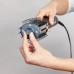 Фен-щітка Rowenta Air Brush 3D, 1200Вт, 3 режими, іоніз-я, хол. обдув, функція фену, кераміка, чорно-золотий