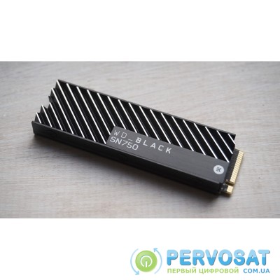 Твердотільний накопичувач SSD WD M.2 NVMe PCIe 3.0 4x 2TB SN750 Black 2280 + HC