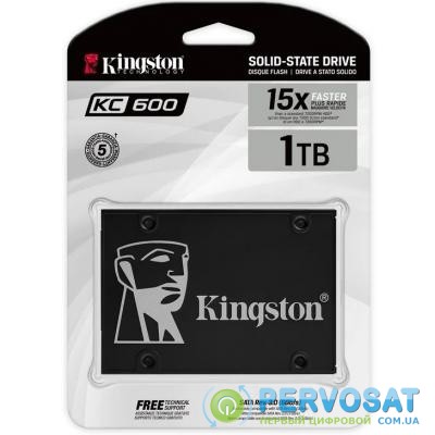 Накопитель SSD 2.5" 1TB Kingston (SKC600/1024G)