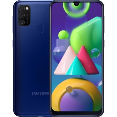 Мобільний телефон Samsung SM-M215F (Galaxy M21 4/64Gb) Blue (SM-M215FZBUSEK)