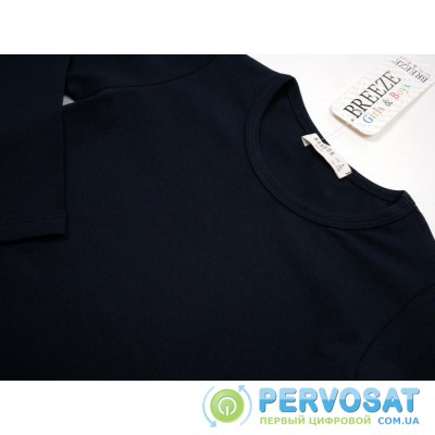 Кофта Breeze футболка с длинным рукавом (13806-2-176G-blue)