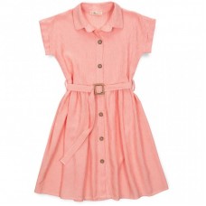 Плаття Bushra в смужку (211006-134G-coral) Плаття Bushra в смужку (211006-134G-coral)