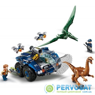Конструктор LEGO Jurassic World Втеча галлімімуса і птеранодона 75940
