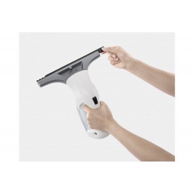 Пилосос Karcher віконний WV 1 Plus, вода -0.1л, автон. робота до 25хв, вага-0.5кг, білий