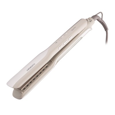 Випрямляч ARDESTO Pearl Cream, 50Вт, 140-230C, кераміка, з функцією подачі пару, бежевий