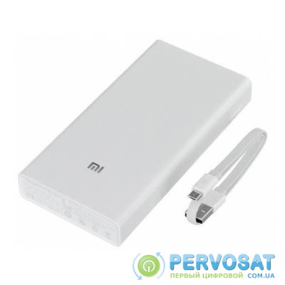 Батарея универсальная ZMi Aura 20000mAh Type-C 2*USB QC2.0/3.0 White (QB821)