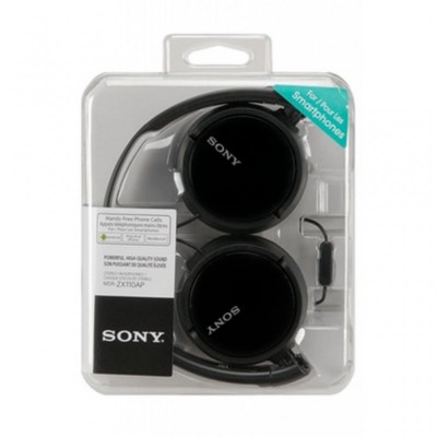 Наушники SONY MDR-ZX110AP Black (MDRZX110APB.CE7)