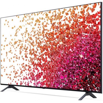 Телевiзор 50&quot; NanoCell 4K LG 50NANO756PA Smart, WebOS, Чорний