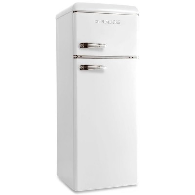 Холодильник Snaige з верхн. мороз., 147.5x56х63, холод.відд.-166л, мороз.відд.-46л, 2дв., A++, ST, retro, білий