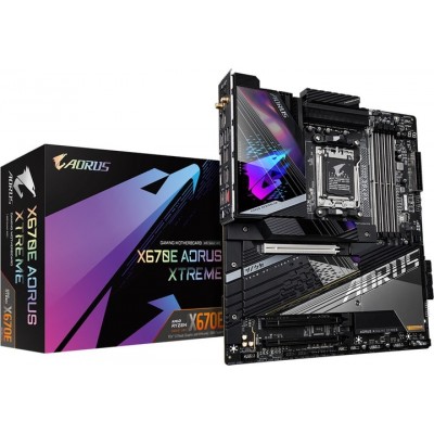 Материнська плата GIGABYTE X670E AORUS XTREME X670 sAM5 4xDDR5 M.2 Wi-Fi BT HDMI BT EATX