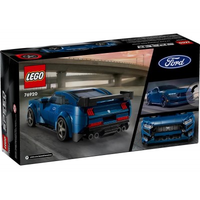 Конструктор LEGO Speed Champions Спортивний автомобіль Ford Mustang Dark Horse