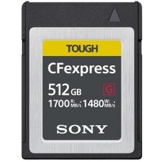 Карта пам'яті Sony CFexpress Type B 512GB R1700/W1480 Карта пам'яті Sony CFexpress Type B 512GB R1700/W1480
