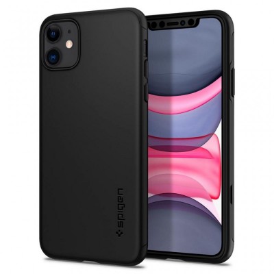 Чехол для моб. телефона Spigen iPhone 11 Thin Fit Classic, Black (076CS27442)