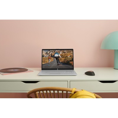 Ноутбук HP 17-cn3000ua 17.3&quot; FHD IPS AG, Intel i7-1355U, 16GB, F1024GB, NVD550-2, DOS, сріблястий