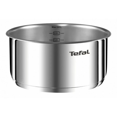Набір посуду Tefal Ingenio Emotion, 22пр., нержавіюча сталь, скло, пластик, бакеліт, сріблястий