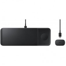 Зарядний пристрій Samsung Wireless Charger Trio (Black) (EP-P6300TBRGRU)