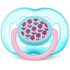 Пустушка Philips AVENT 6-18 мес для девочек (SCF172/15) Пустушка Philips AVENT 6-18 мес для девочек (SCF172/15)