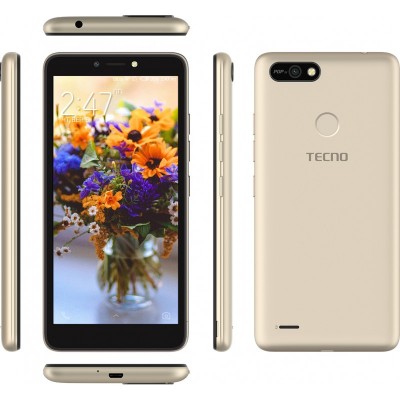 Смартфон TECNO POP 2F (B1G) 1/16GB Dual SIM Champagne Gold