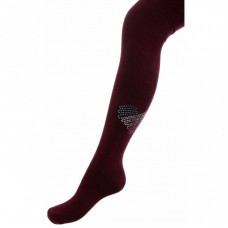 Колготки BNM з серцем з страз (M0C0302-2032-11G-red) Колготки BNM з серцем з страз (M0C0302-2032-11G-red)